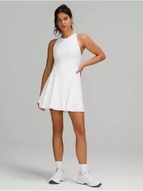 White court crush lululemon tennis dress